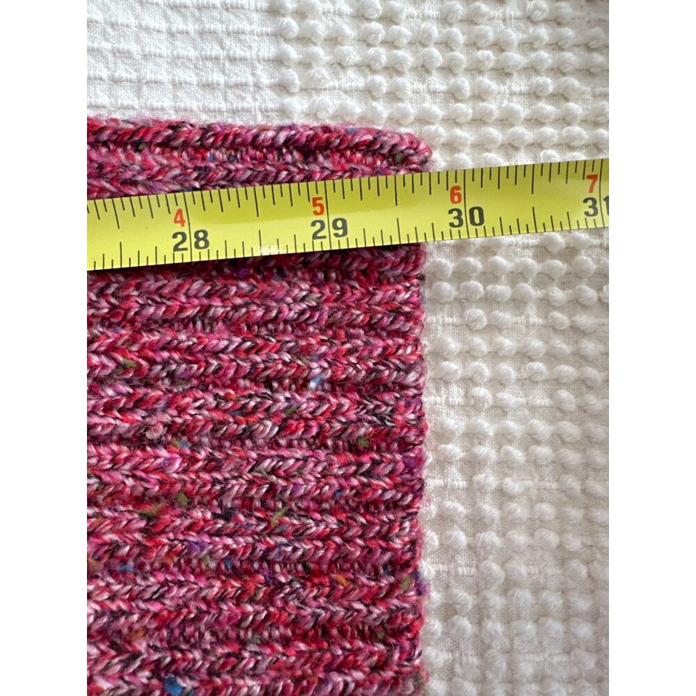Drapers & Damons Women Cardigan Sz M Pink Speckled Sweater High-Neck SoftAF Cozy - Picture 10 of 13